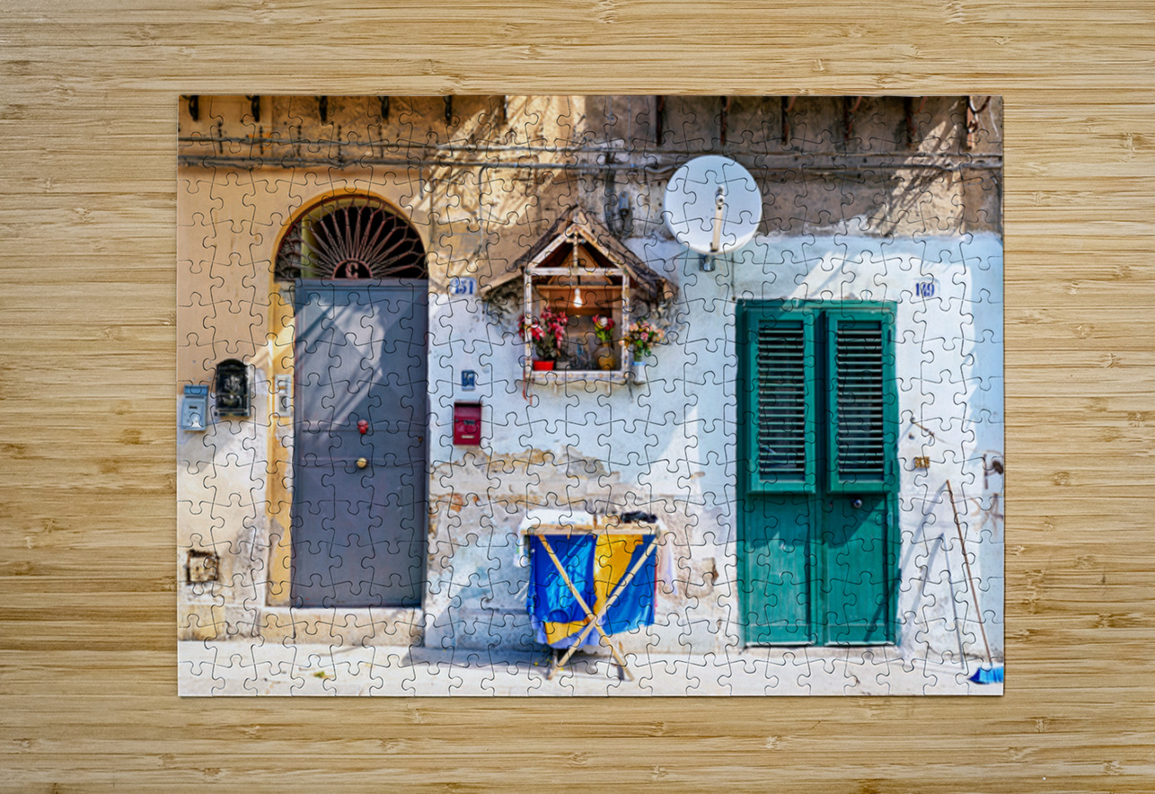 Exploring streets of Palermo Sicily in a sunny day Marco Brivio Puzzle printing