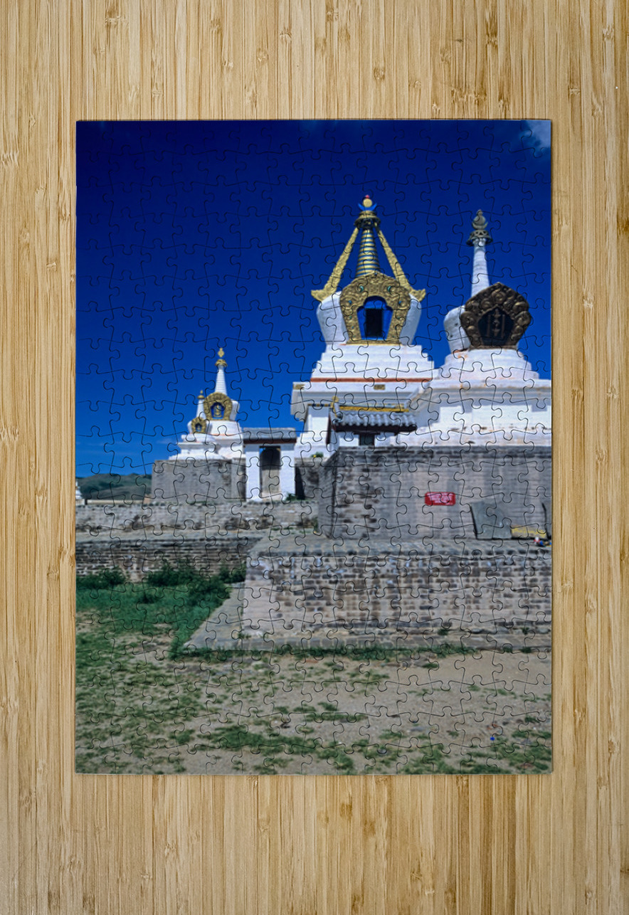 Visit to Erdene Zuu Monastery in Mongolia during summer Marco Brivio Puzzle printing