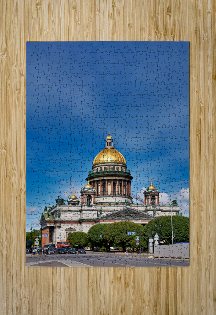 Visiting st. isaacs cathedral in saint petersburg russia Marco Brivio Puzzle printing