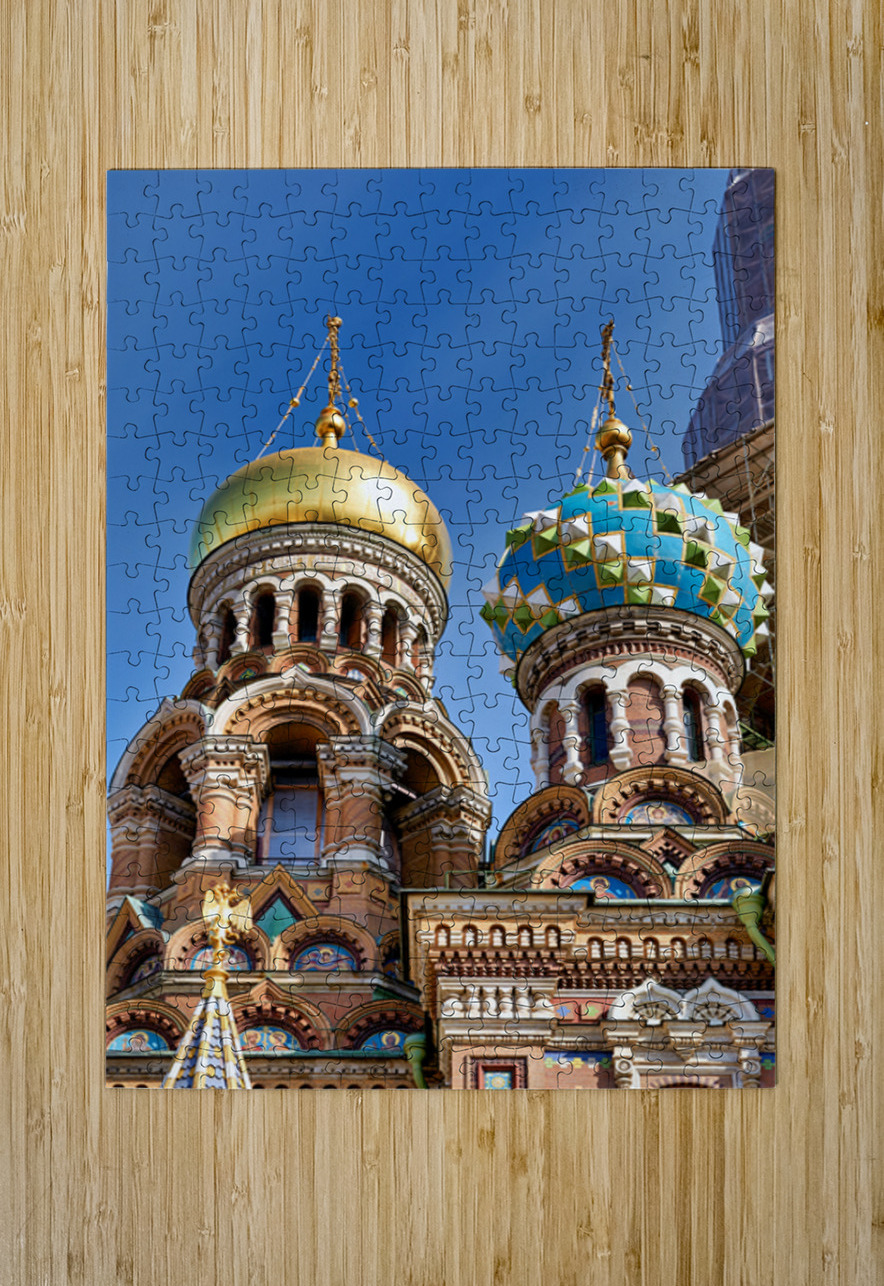 Church of the savior on the spilled blood in st. petersburg Marco Brivio Puzzle printing