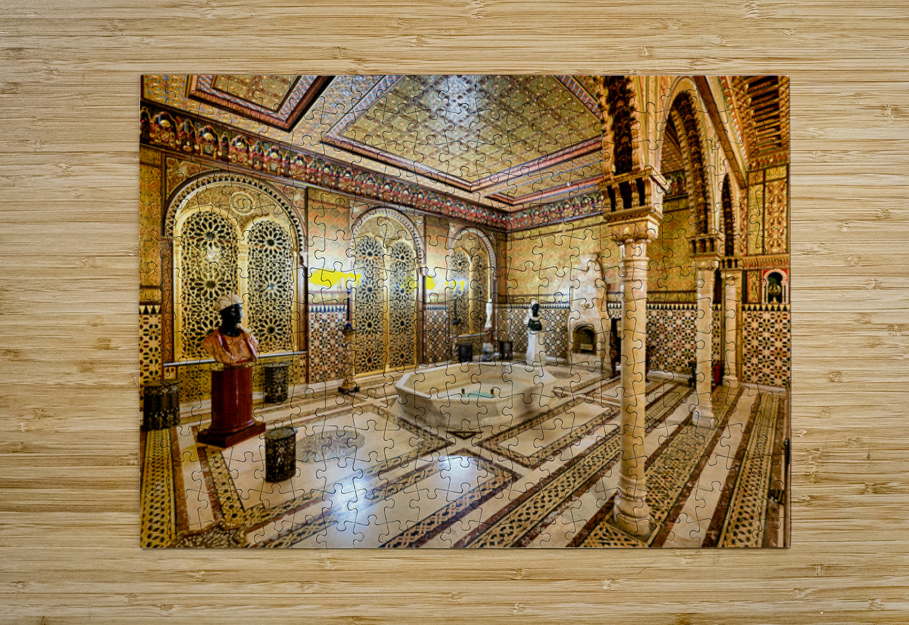 Exploring lions bridge in st. petersburg Marco Brivio Puzzle printing