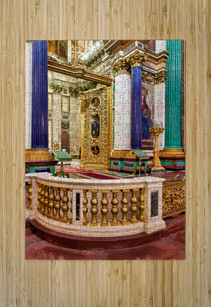 Visit to st. isaacs cathedral in st. petersburg Marco Brivio Puzzle printing