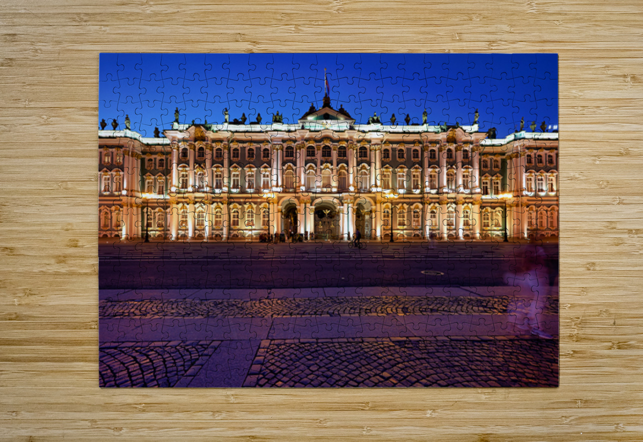 General Staff Building at night in St. Petersburg Marco Brivio Puzzle printing