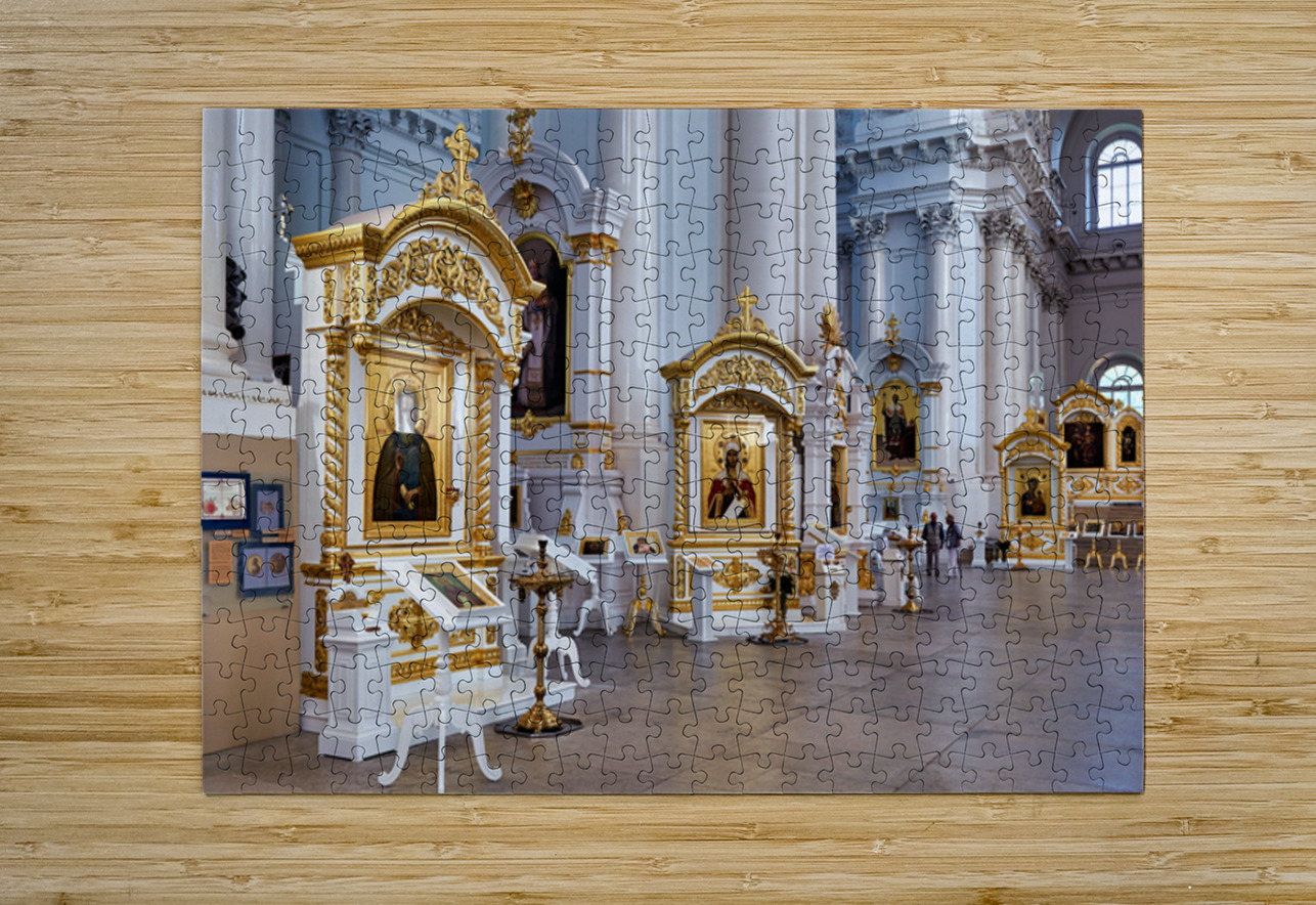Exploring smolny convent in saint petersburg russia Marco Brivio Puzzle printing