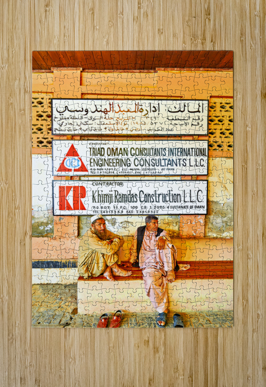 Visit to Mutrah Souq in Muscat Oman during the day Marco Brivio Puzzle printing