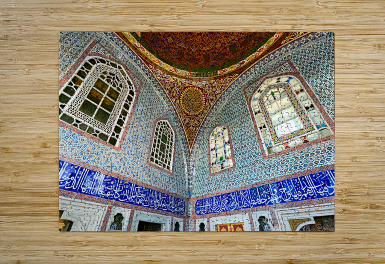 Visit to privy chamber of murat iii in topkapi palace harem Marco Brivio Puzzle printing