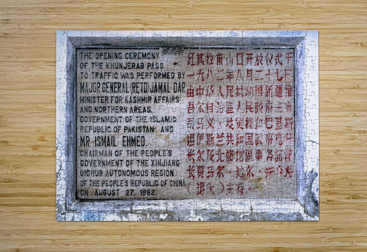 Ceremony marking opening of Khunjerab Pass in Pakistan Marco Brivio Puzzle printing