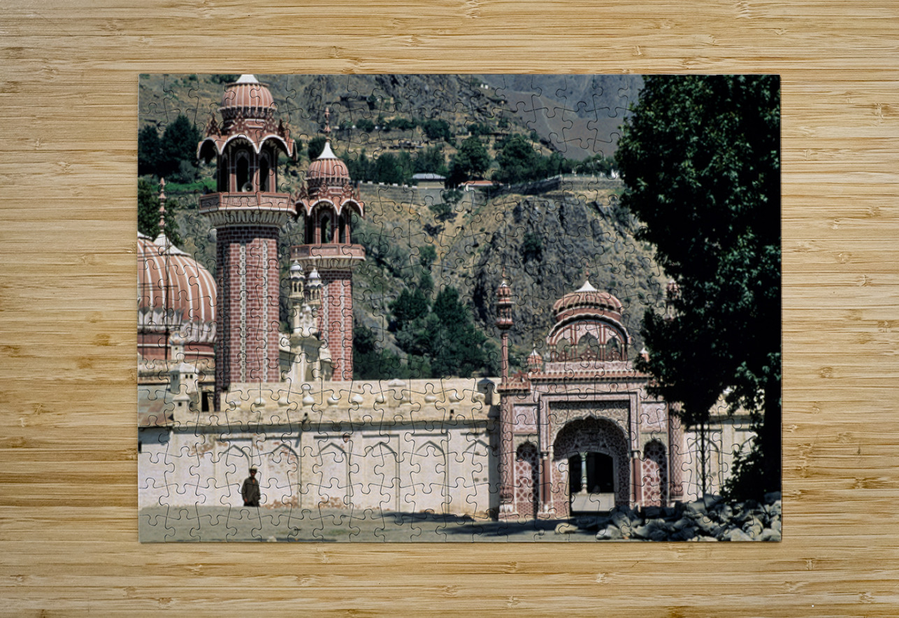 Beautiful architecture in Pakistans mountainous region Marco Brivio Puzzle printing