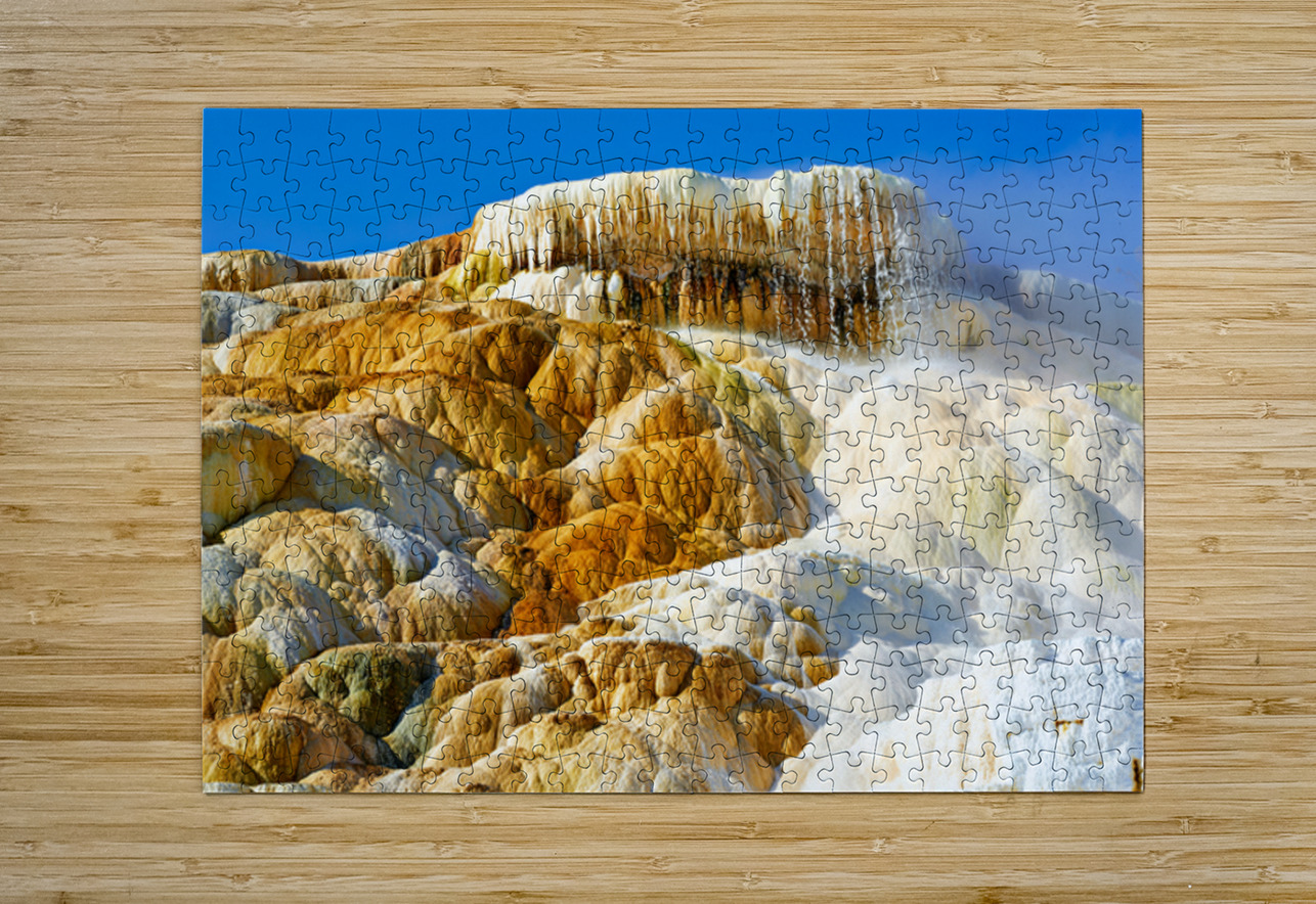 Explore devils thumb in yellowstone national park Marco Brivio Puzzle printing