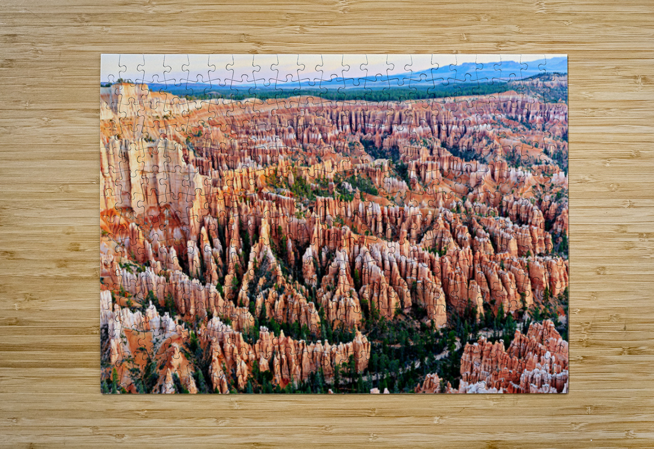 Explore Bryce Point in Bryce Canyon National Park at sunset Marco Brivio Puzzle printing