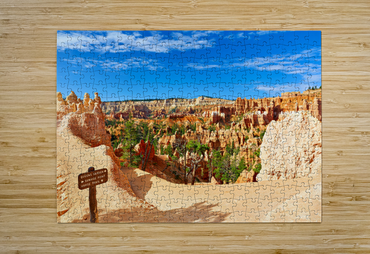 Explore queens garden in bryce canyon national park usa Marco Brivio Puzzle printing