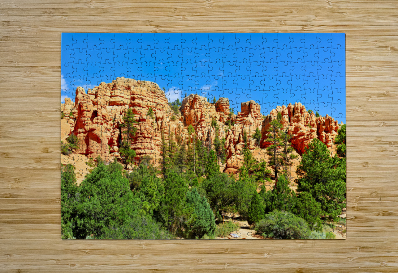 Scenes from Dixie National Forest in Utah during daytime Marco Brivio Puzzle printing