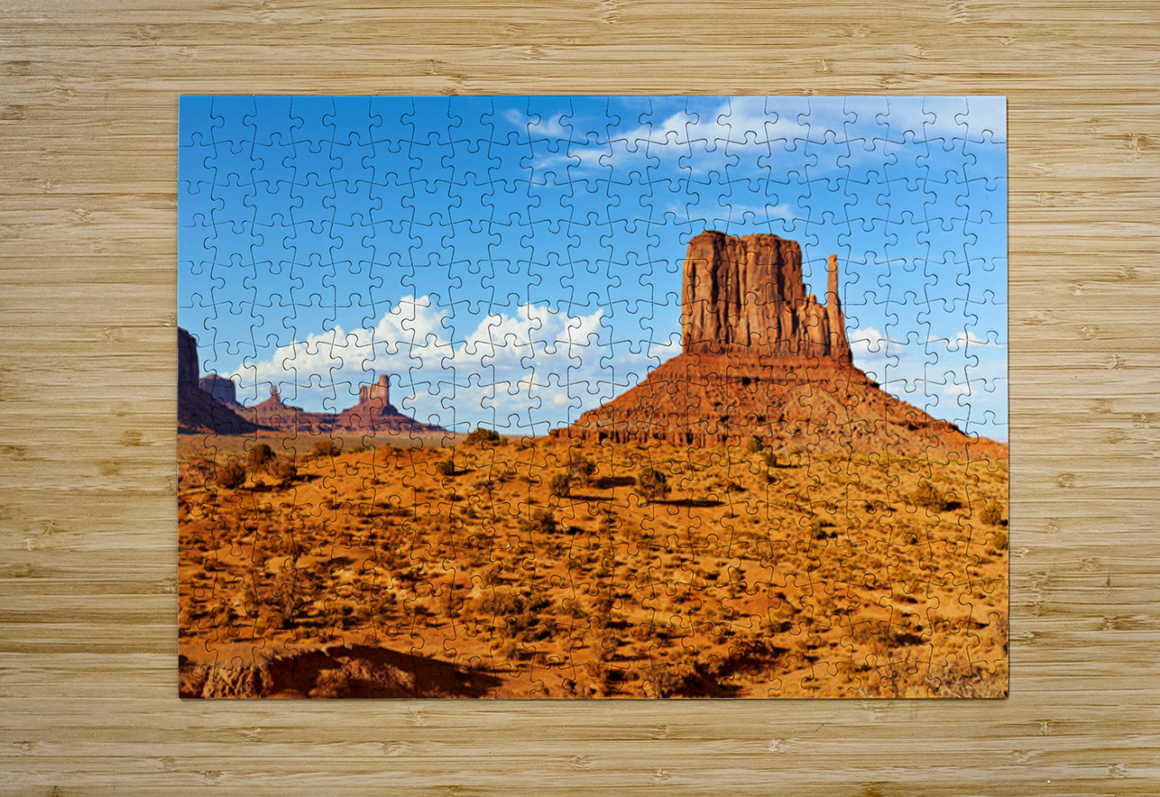 Explore monument valley in the usa national park Marco Brivio Puzzle printing