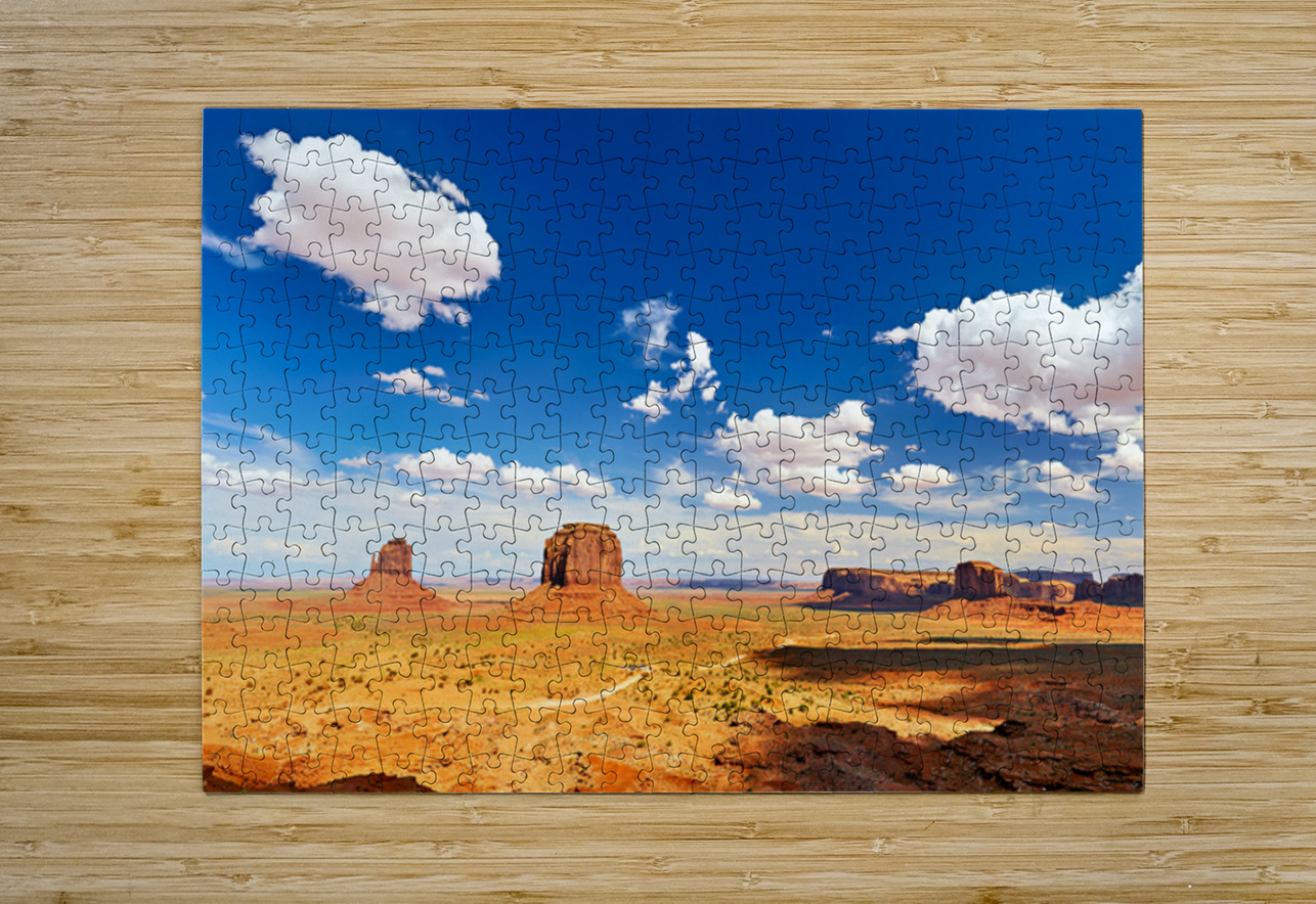 Exploring monument valley in the united states national park Marco Brivio Puzzle printing