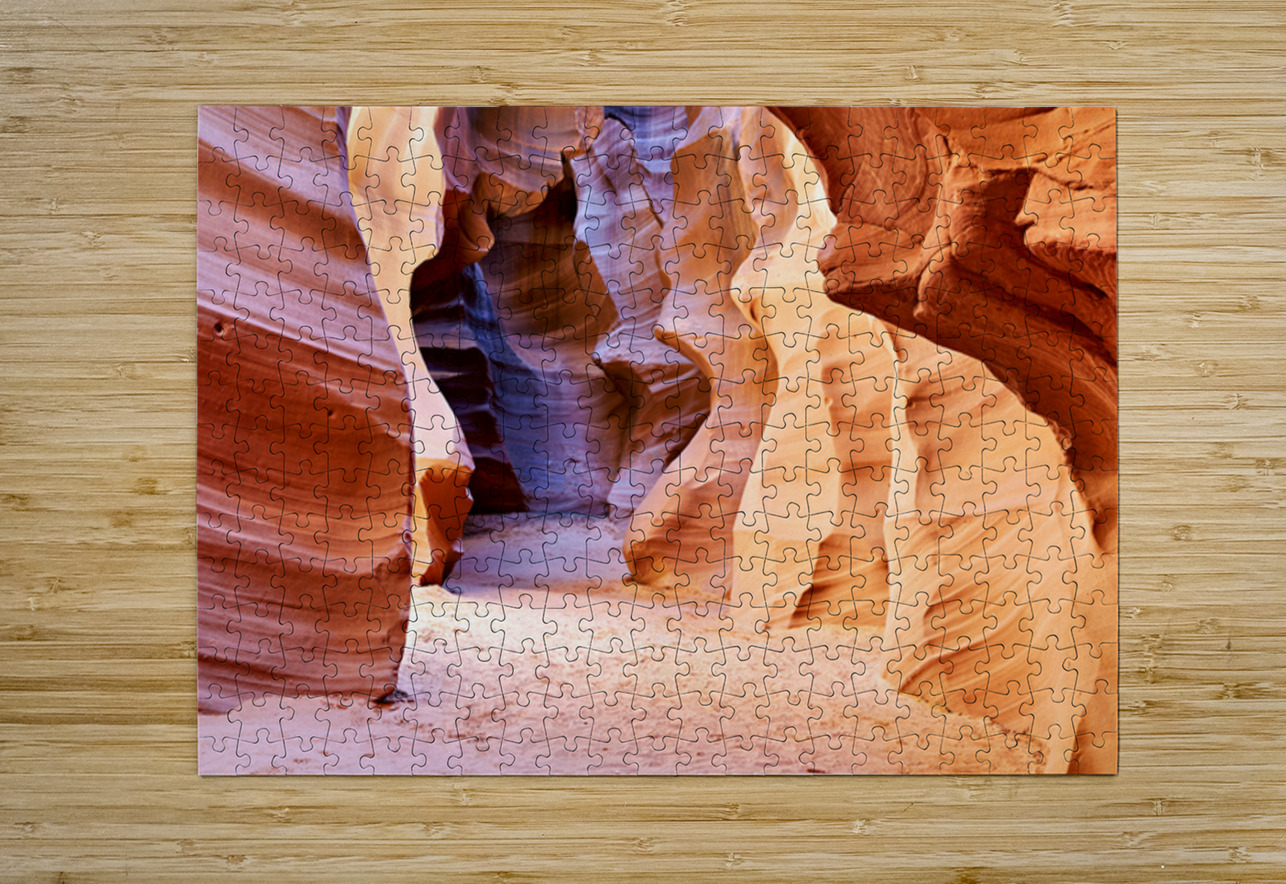 Explore Antelope Slot Canyon in Utah during daylight hours Marco Brivio Puzzle printing