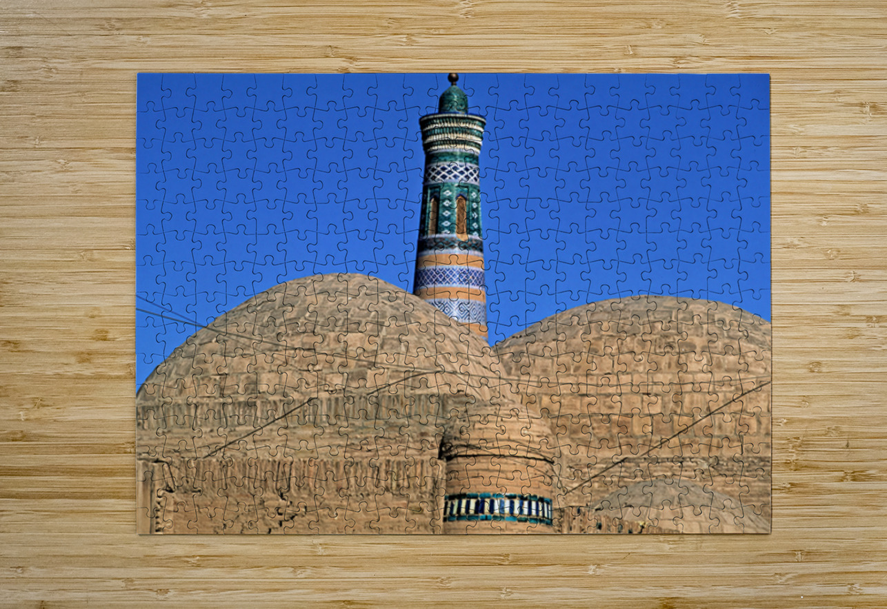 Exploring the historic architecture of Khiva in Uzbekistan Marco Brivio Puzzle printing