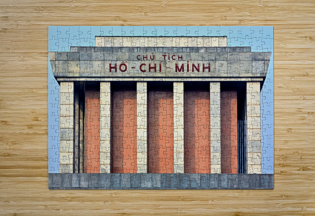 Hanoi displays Ho Chi Minh Mausoleum in Vietnam during daylight Marco Brivio Puzzle printing
