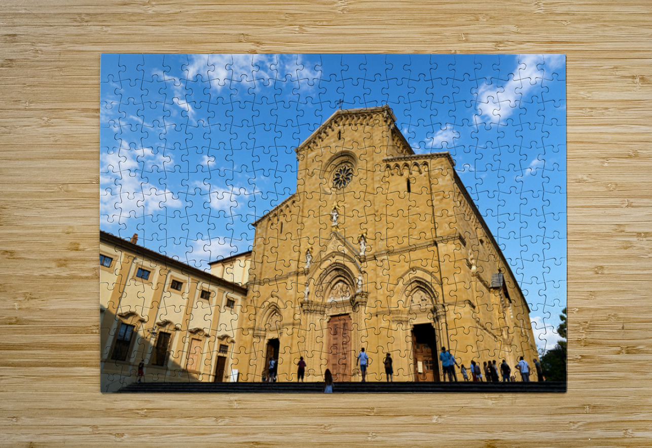 Visit to Cattedrale dei Santi Pietro e Donato in Arezzo Tuscany Marco Brivio Puzzle printing