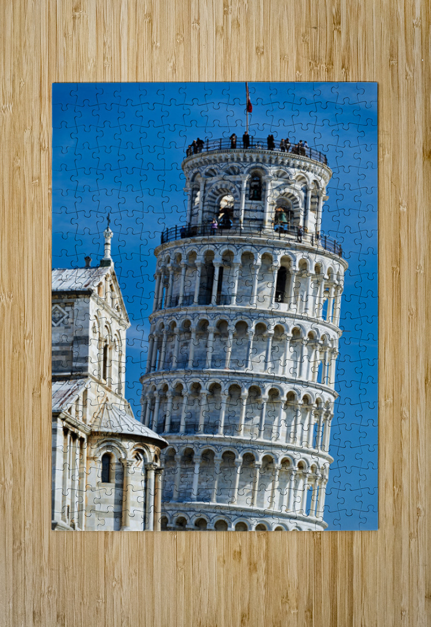 Visit Pisa and see the Leaning Tower and Cathedral Marco Brivio Puzzle printing