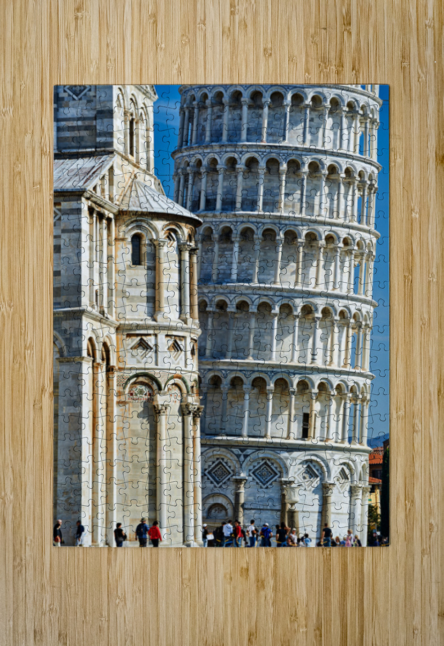 Visit the leaning tower and cathedral in pisa italy Marco Brivio Puzzle printing