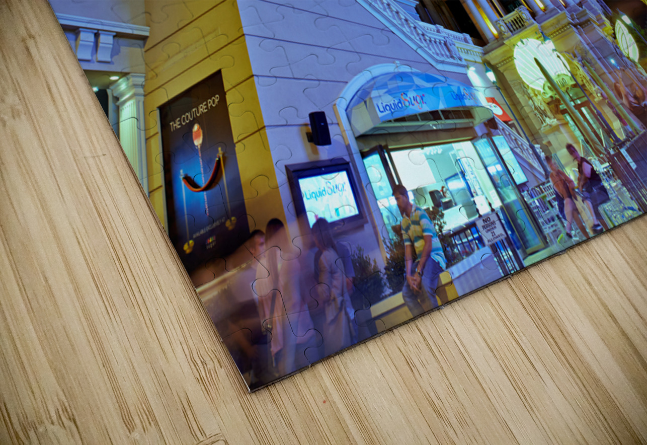 The Strip by night. Las Vegas Nevada USA Marco Brivio Puzzle