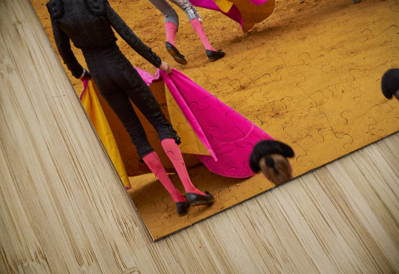 ANDALUSIA SPAIN. Bullfight in Seville Arena Marco Brivio Puzzle