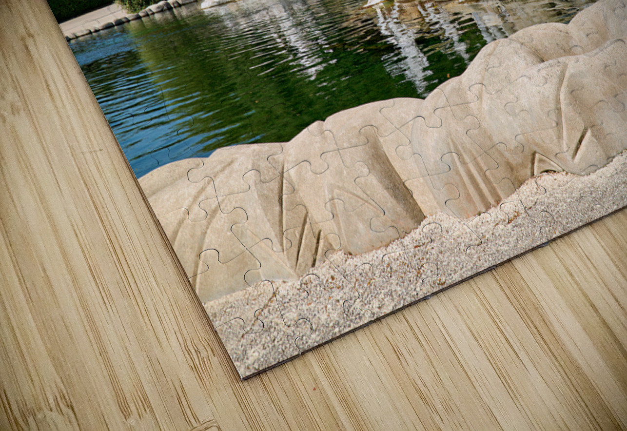 Caserta Campania Italy. The Royal Palace. The fountain of Diana and Actaeon Marco Brivio Puzzle