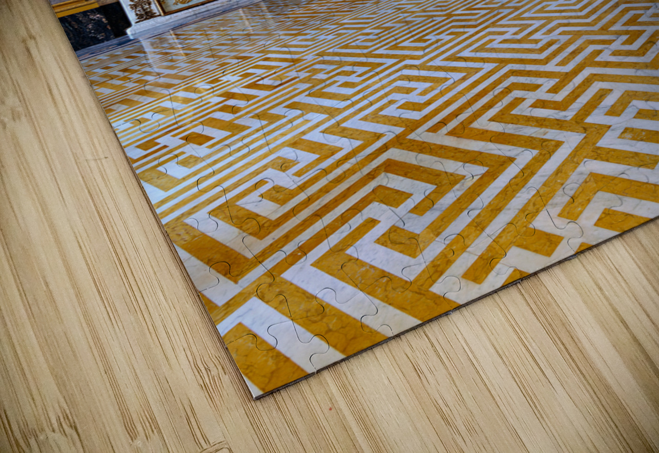 Caserta Campania Italy. The Royal Palace. The Hall of Astrea Marco Brivio Puzzle