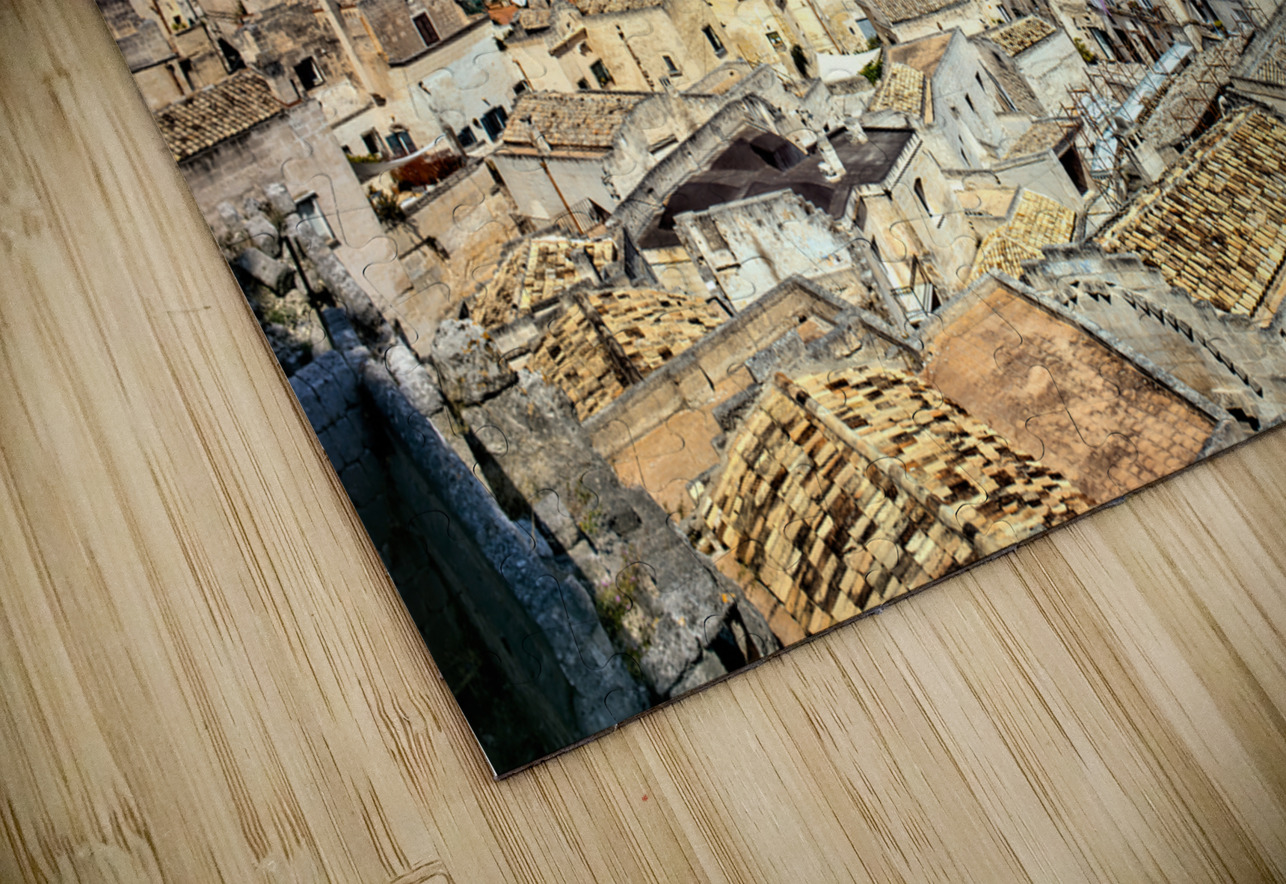 Matera Basilicata Italy. Cityscape. I sassi di Matera Marco Brivio Puzzle