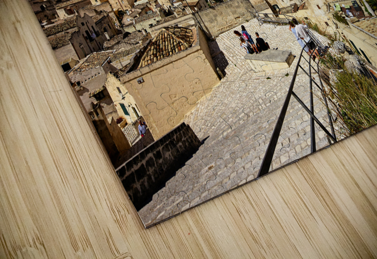 Matera Basilicata Italy. Cityscape. I sassi di Matera Marco Brivio Puzzle
