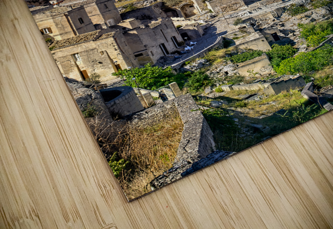 Matera Basilicata Italy. Cityscape. I sassi di Matera Marco Brivio Puzzle