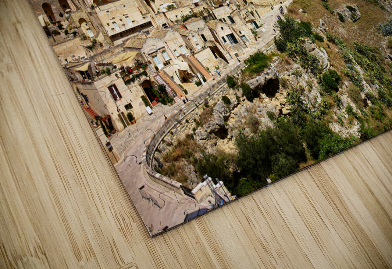 Matera Basilicata Italy. Cityscape. I sassi di Matera Marco Brivio Puzzle