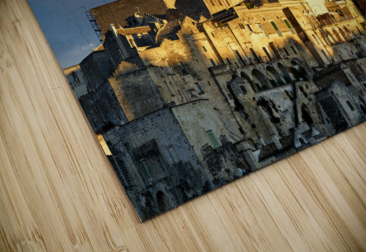 Matera Basilicata Italy. Cityscape. I sassi di Matera Marco Brivio Puzzle