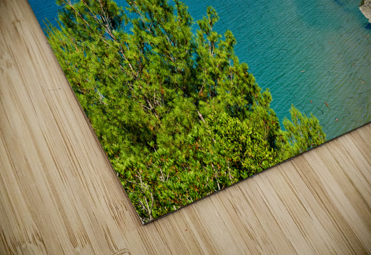 Apulia Puglia Gargano Italy. Elevated view of Peschici Marco Brivio Puzzle