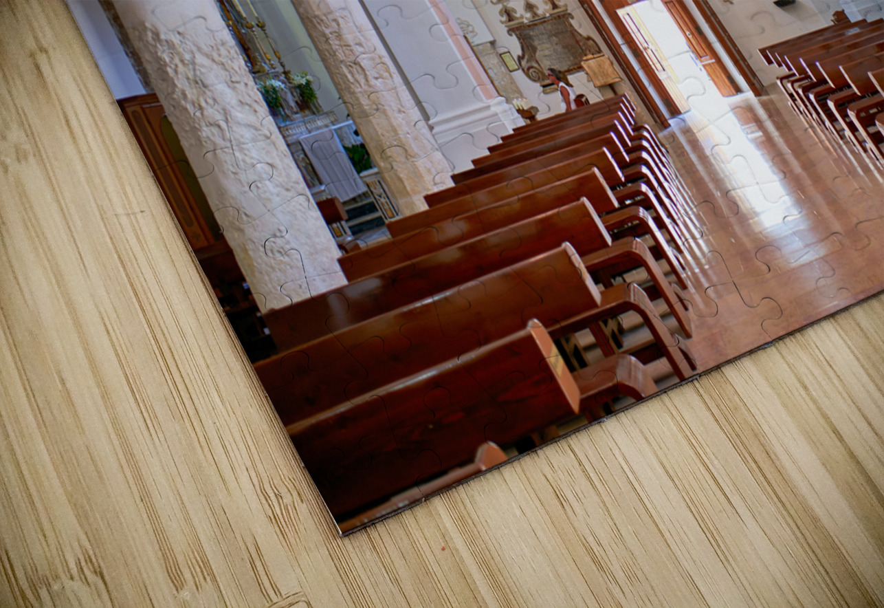Vieste Gargano. Apulia Puglia Italy. The Cathedral Marco Brivio Puzzle