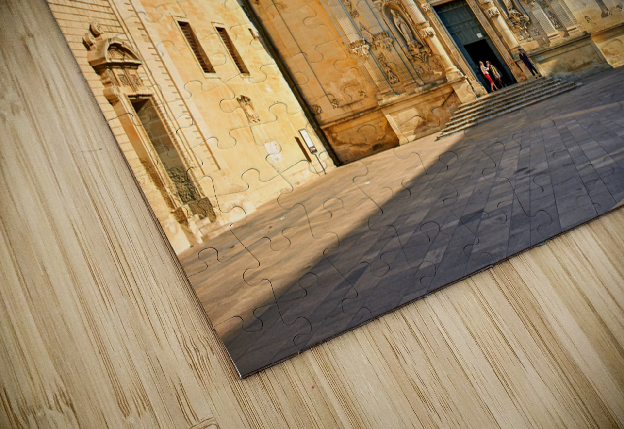 Apulia Puglia Salento Italy. Lecce. Cathedral Maria Santissima Assunta and Saint Orontius Marco Brivio Puzzle