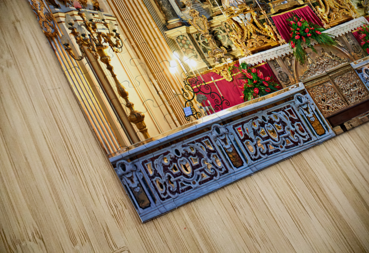 Apulia Puglia Salento Italy. Lecce. Cathedral Maria Santissima Assunta and Saint Orontius Marco Brivio Puzzle