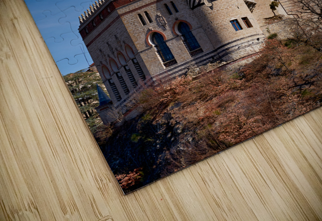 Bologna Italy. Rocchetta Mattei is a fortress located in the northern Apennines Marco Brivio Puzzle