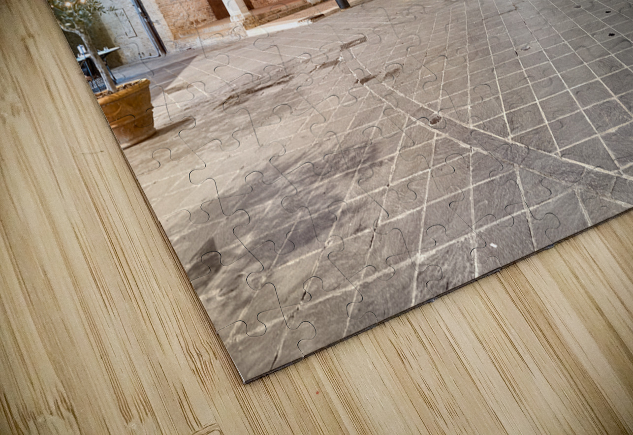 Montefalco Umbria Italy. Piazza del Comune at sunset Marco Brivio Puzzle