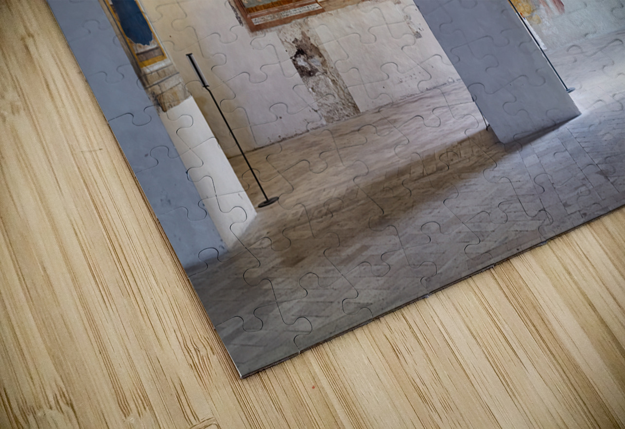 Montefalco Umbria Italy. San Francesco Church frescoed by Benozzo Gozzoli Marco Brivio Puzzle