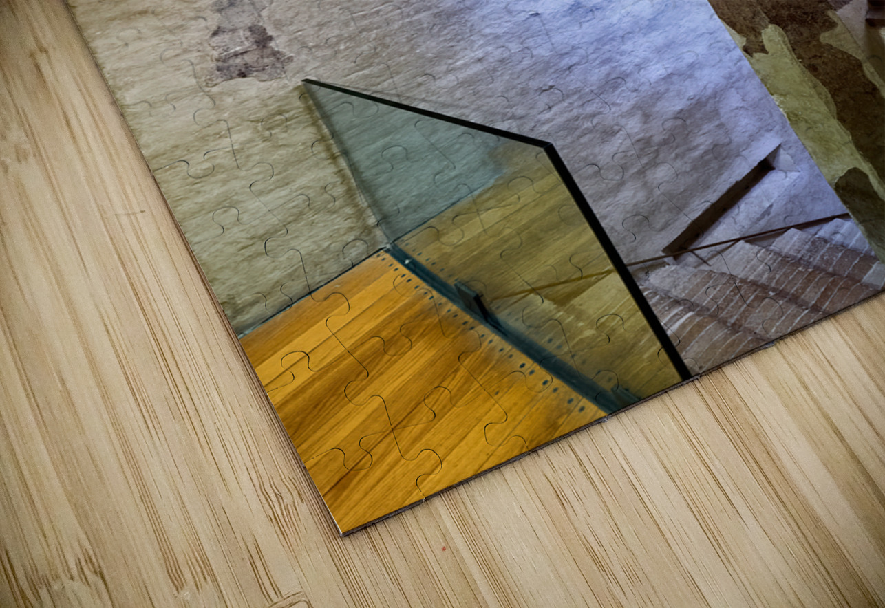 Foligno Umbria Italy. Frescoes at Trinci Palace Palazzo Trinci a patrician residence and museum. Marco Brivio Puzzle