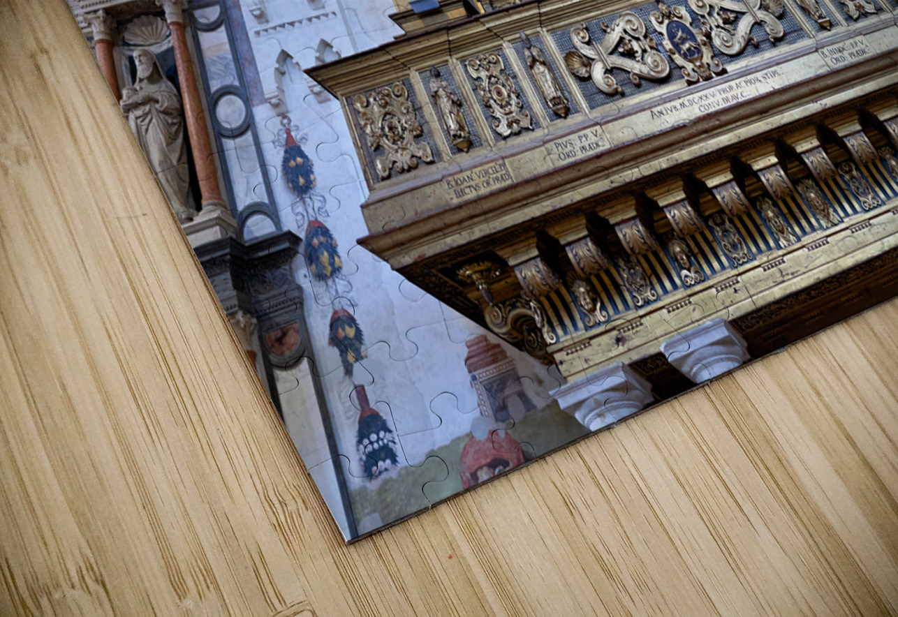 Verona Veneto Italy. The organ of the Basilica of Saint Anastasia Marco Brivio Puzzle