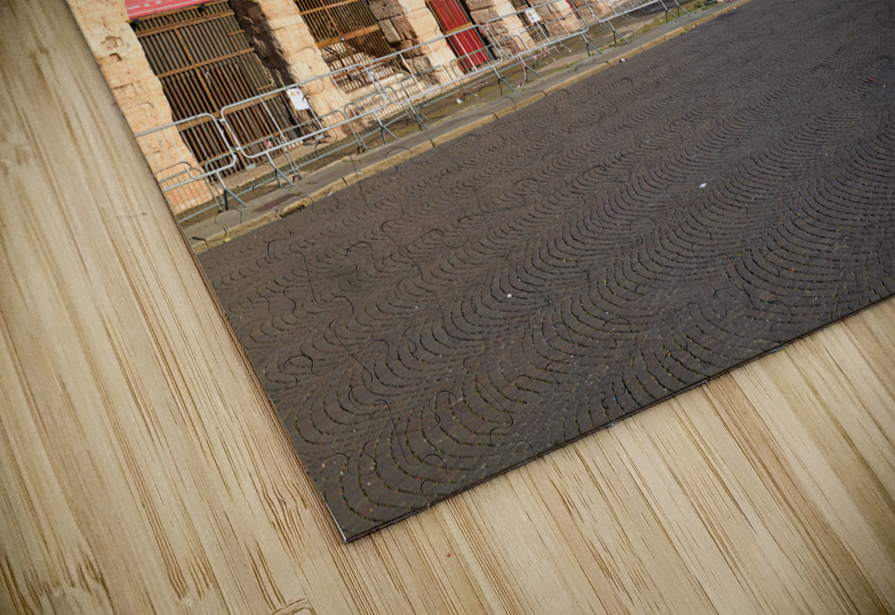 Verona Veneto Italy. The Verona Arena - Roman Amphitheatre and the Town Hall Marco Brivio Puzzle