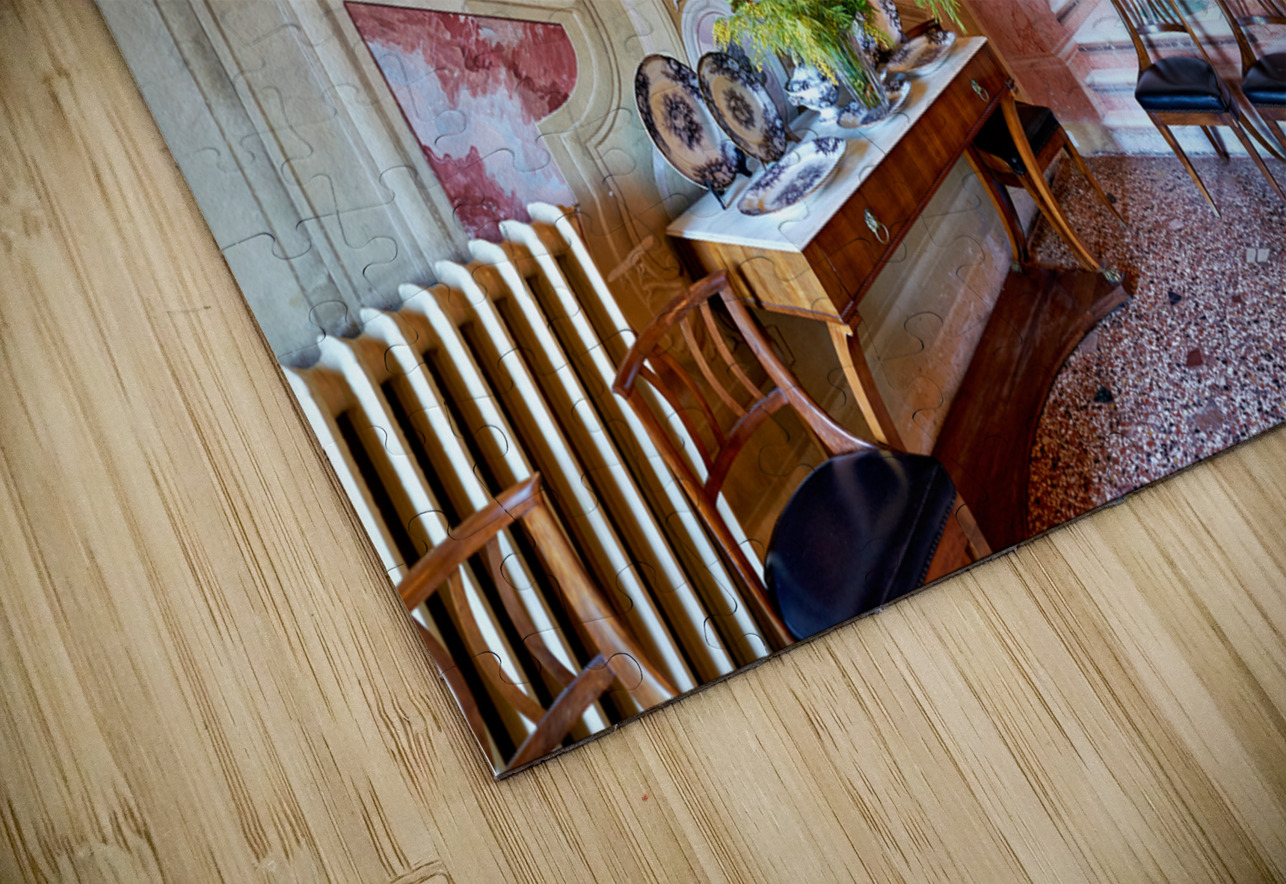 Vicenza Veneto Italy. The interiors of the Villa Valmarana ai Nani frescoed  by Giambattista and Giandomenico Tiepolo Marco Brivio Puzzle