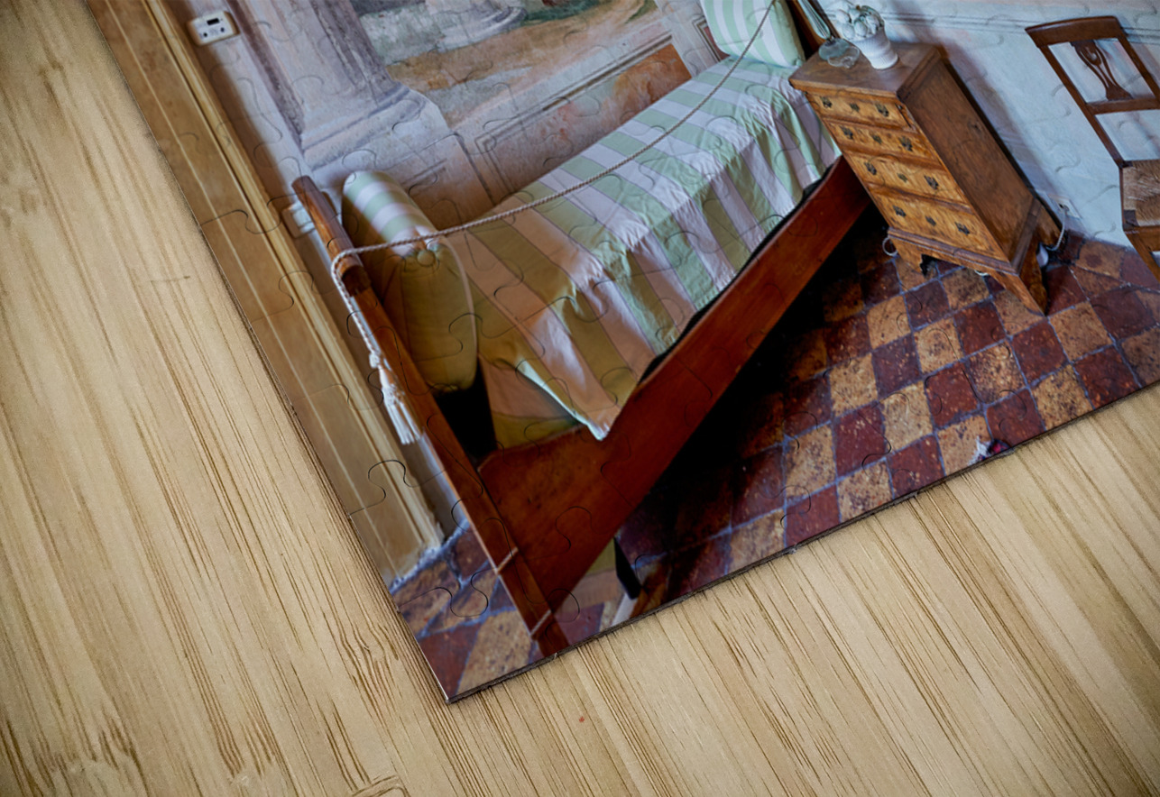 Vicenza Veneto Italy. The interiors of the Villa Valmarana ai Nani frescoed  by Giambattista and Giandomenico Tiepolo Marco Brivio Puzzle