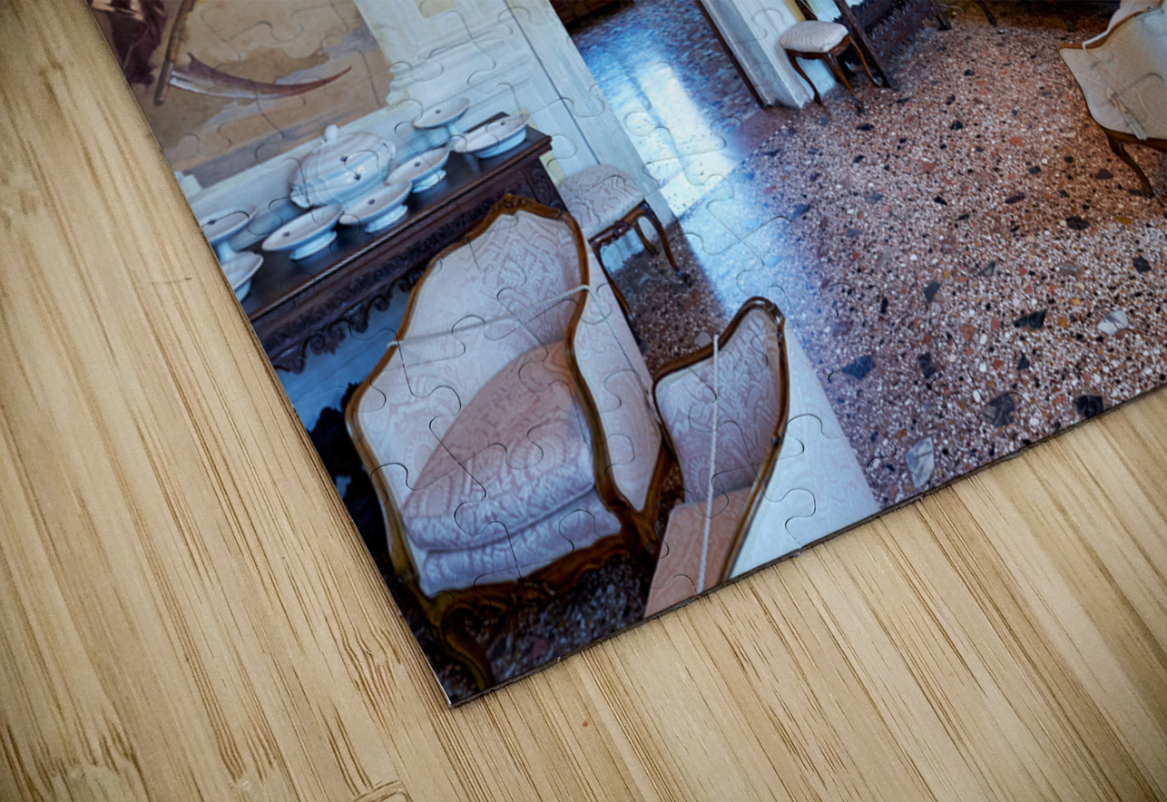 Vicenza Veneto Italy. The interiors of the Villa Valmarana ai Nani frescoed  by Giambattista and Giandomenico Tiepolo Marco Brivio Puzzle