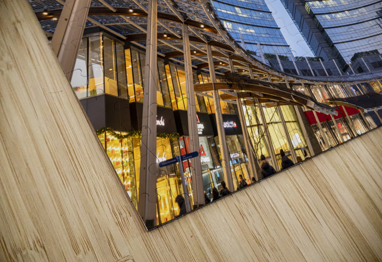 Milan Lombardy Italy. Porta Nuova District. Marco Brivio Puzzle