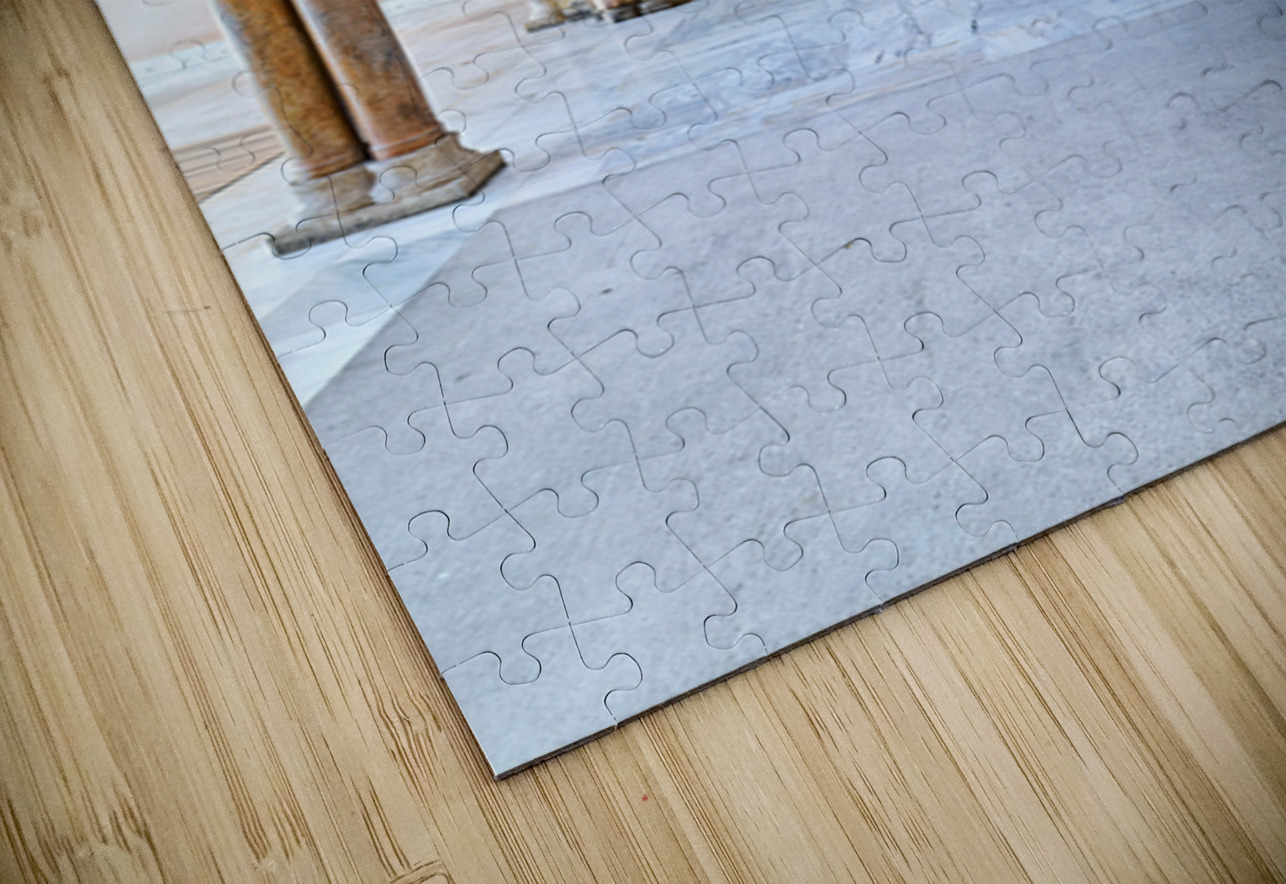 Zaragoza. Saragossa. Aragon. Spain. Aljafería Palace Marco Brivio Puzzle