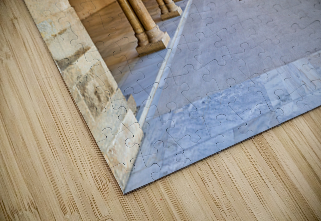 Zaragoza. Saragossa. Aragon. Spain. Aljafería Palace Marco Brivio Puzzle