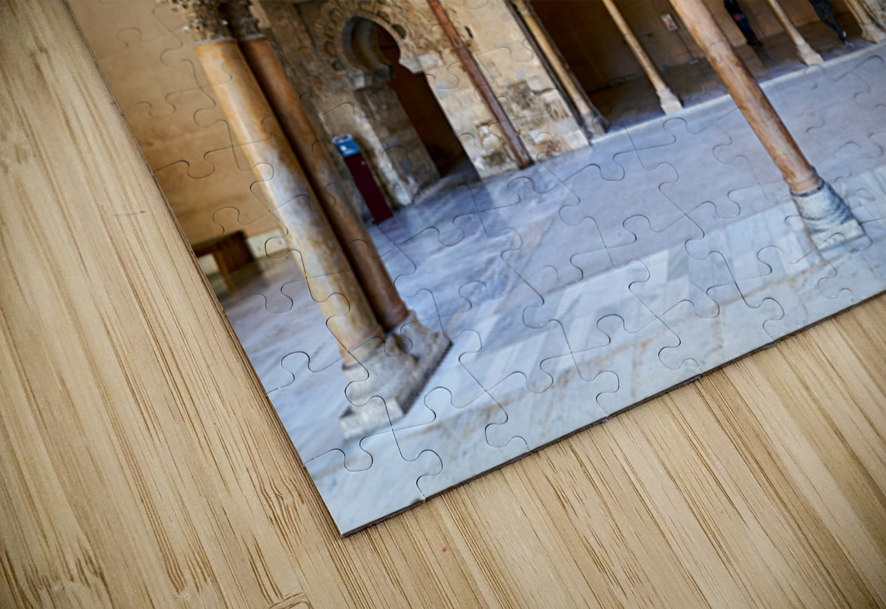 Zaragoza. Saragossa. Aragon. Spain. Aljafería Palace Marco Brivio Puzzle